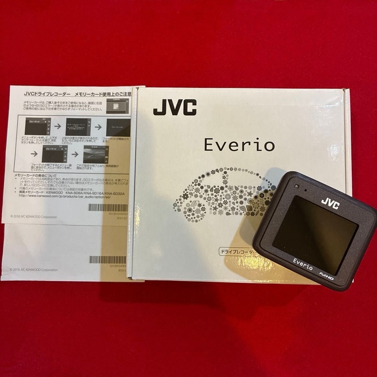 JVC Everio dash camera Full HD 801016