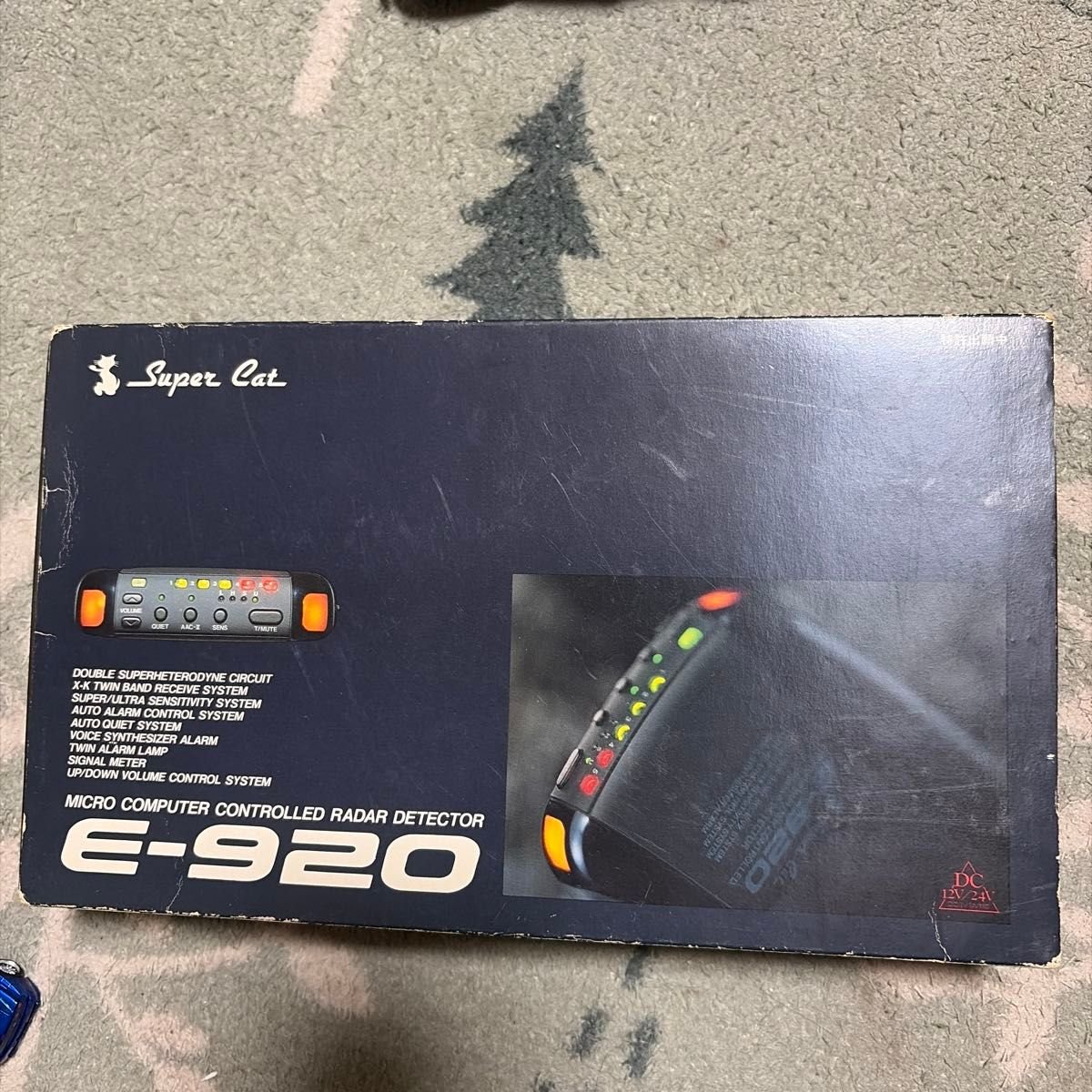 Super Cat radar detector E-920 939838