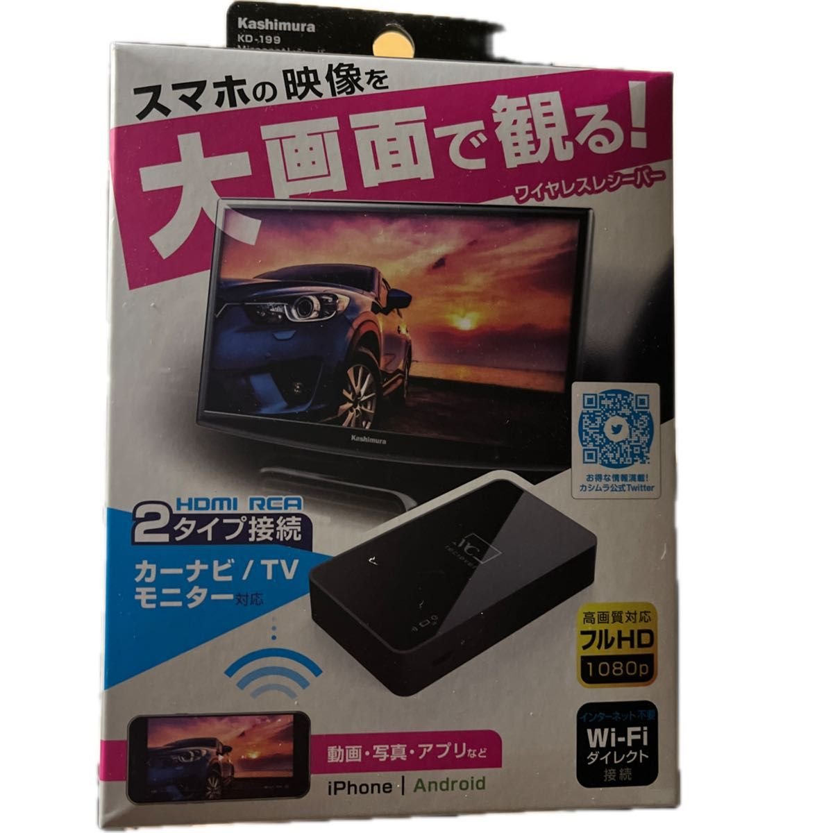 Miracast HDMI/RCA KD-199 011874