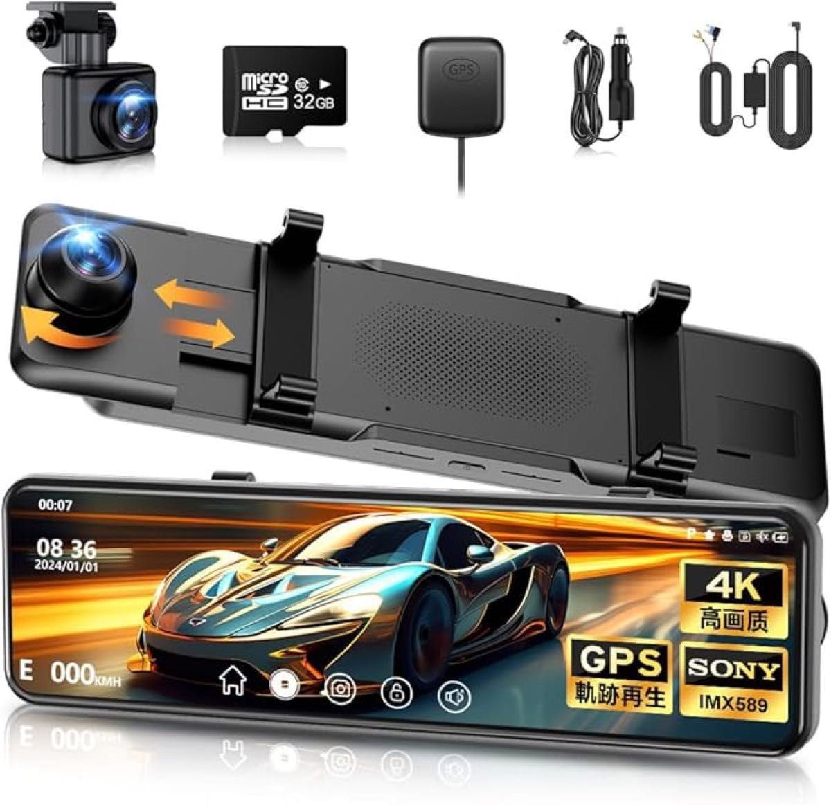 dash camera 4KHD 170 11 729036