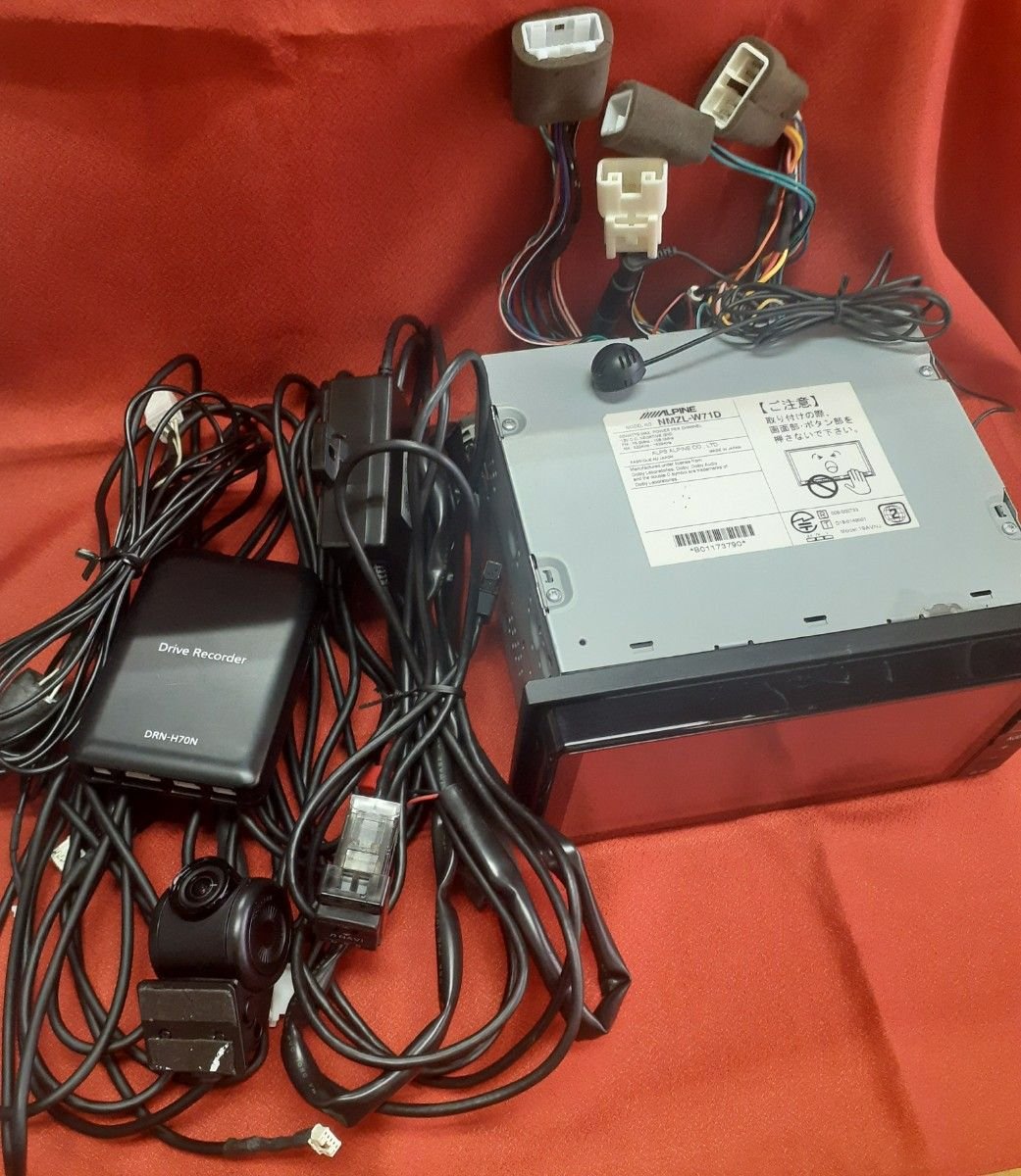 Daihatsu ALPINE NMZL-W71D car navigation DRN-H70N dash camera 08541-K904 805430