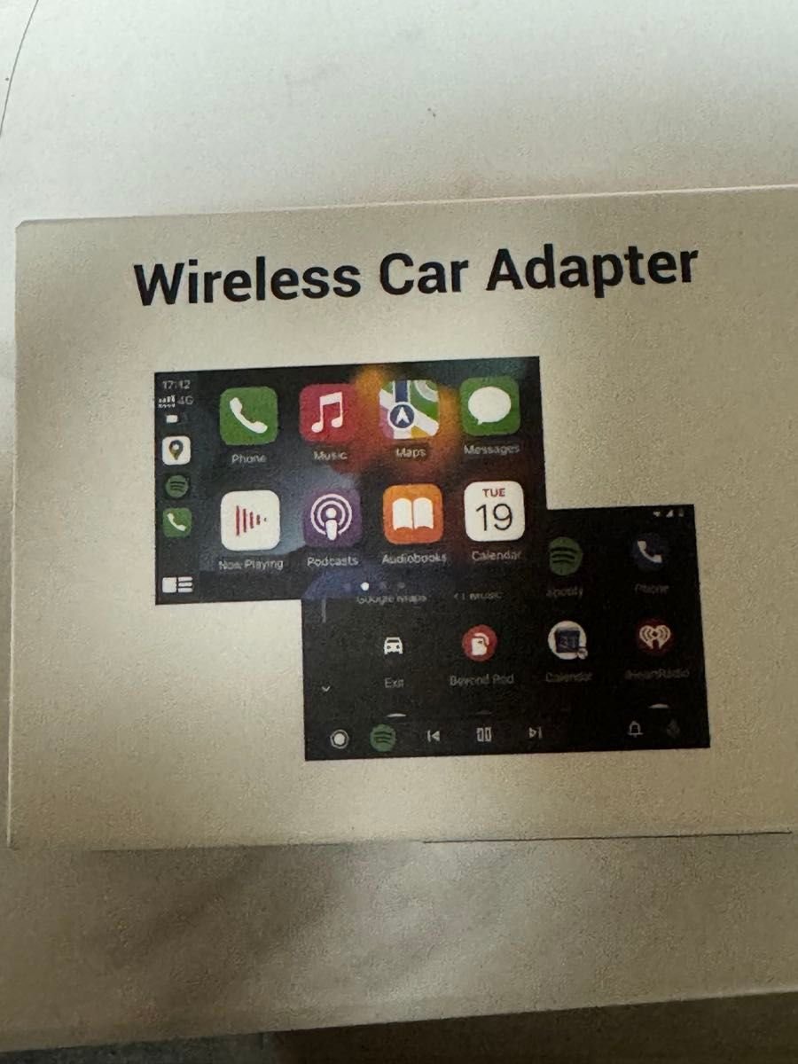 Wireless Car Adapter CarPlay Android Auto 738188