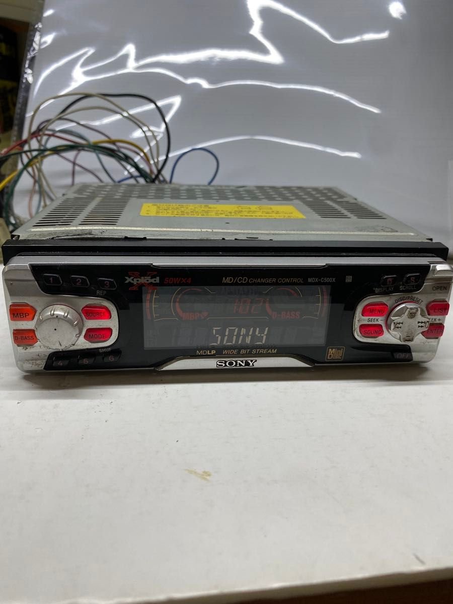 SONY Xplod MDX-C500X MD 081160