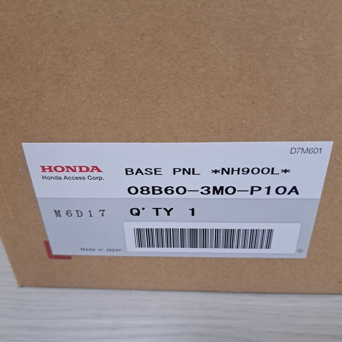 HONDA 08B60-3M0-P10A VEZEL 6AA-RV5 9 660450