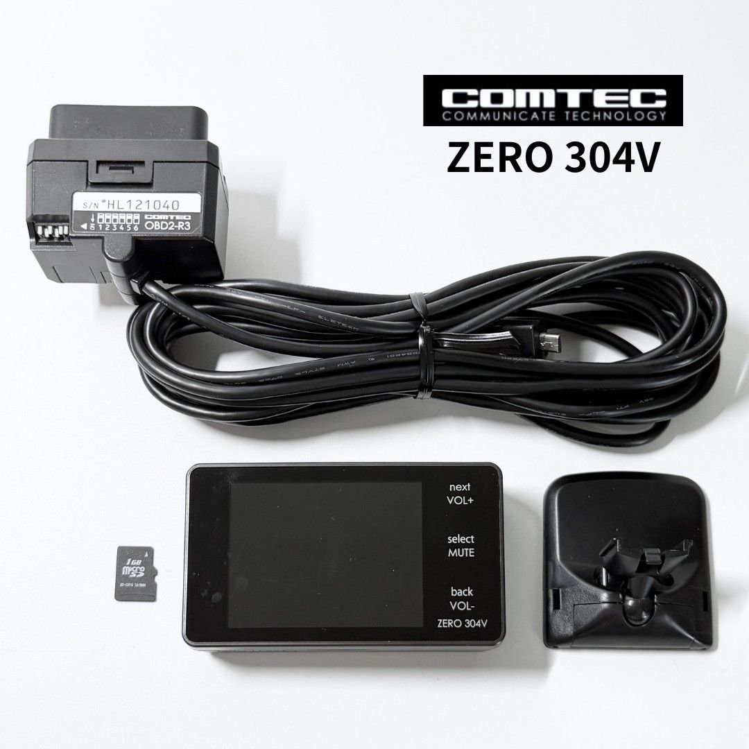 ZERO 304V 2026 7 GPS radar detector OBD2-R3 6080606 168460