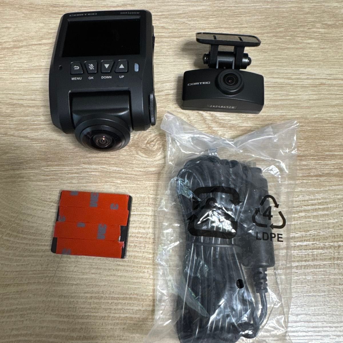 dash camera HDR360GW COMTEC dash camera 360° 2 201936