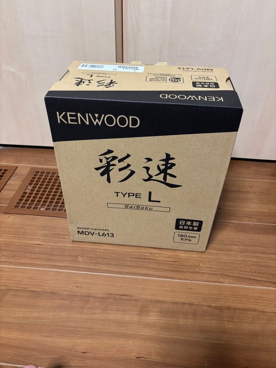 KENWOOD car navigation MDV-L613 TV DVD Bluetooth 242138