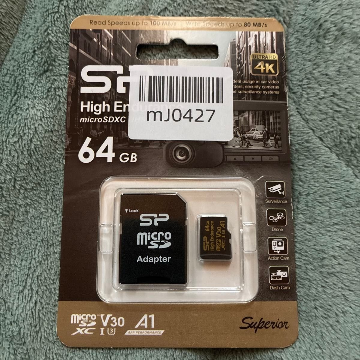 Silicon Power microSDXC 64GB High Endurance V30 A1 133212