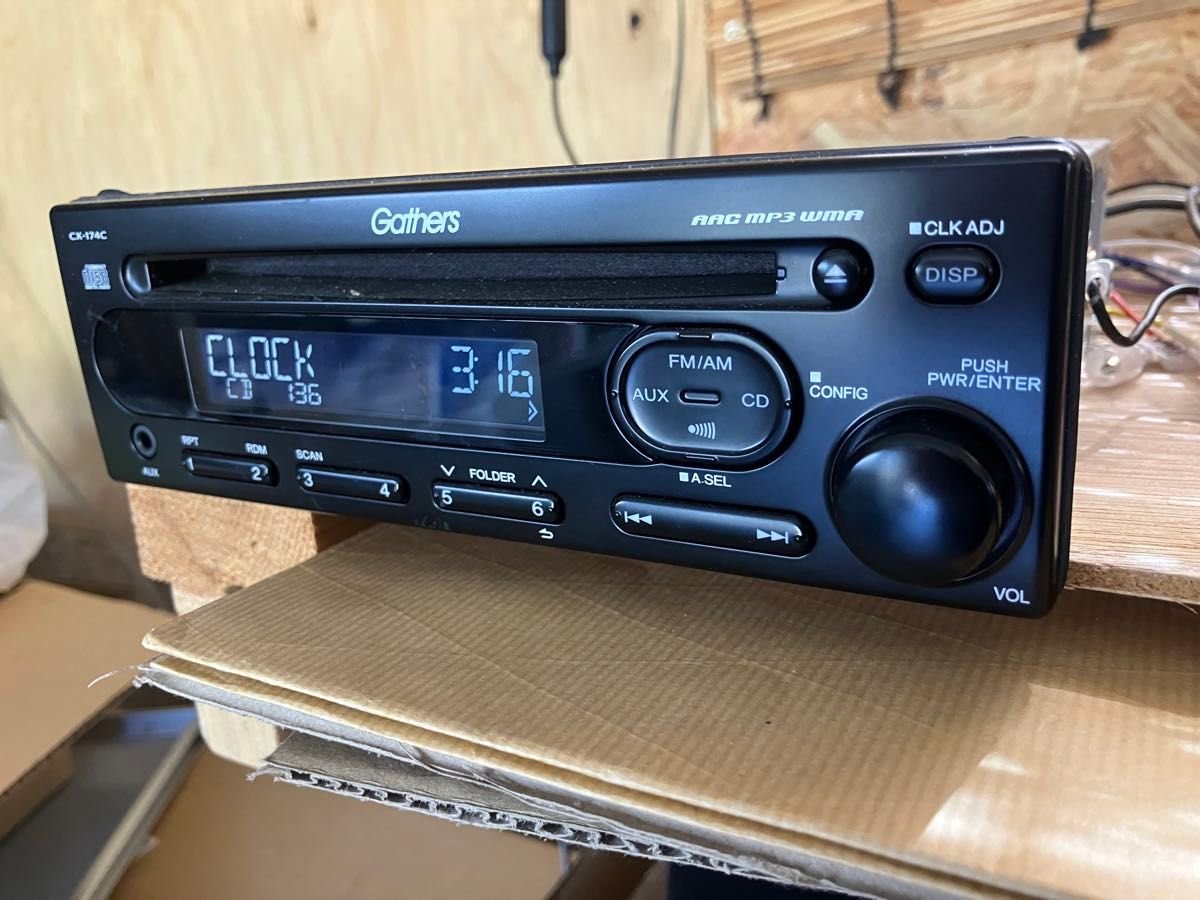 Honda Gathers CX-174C 1DIN CD ＯＫ 577660