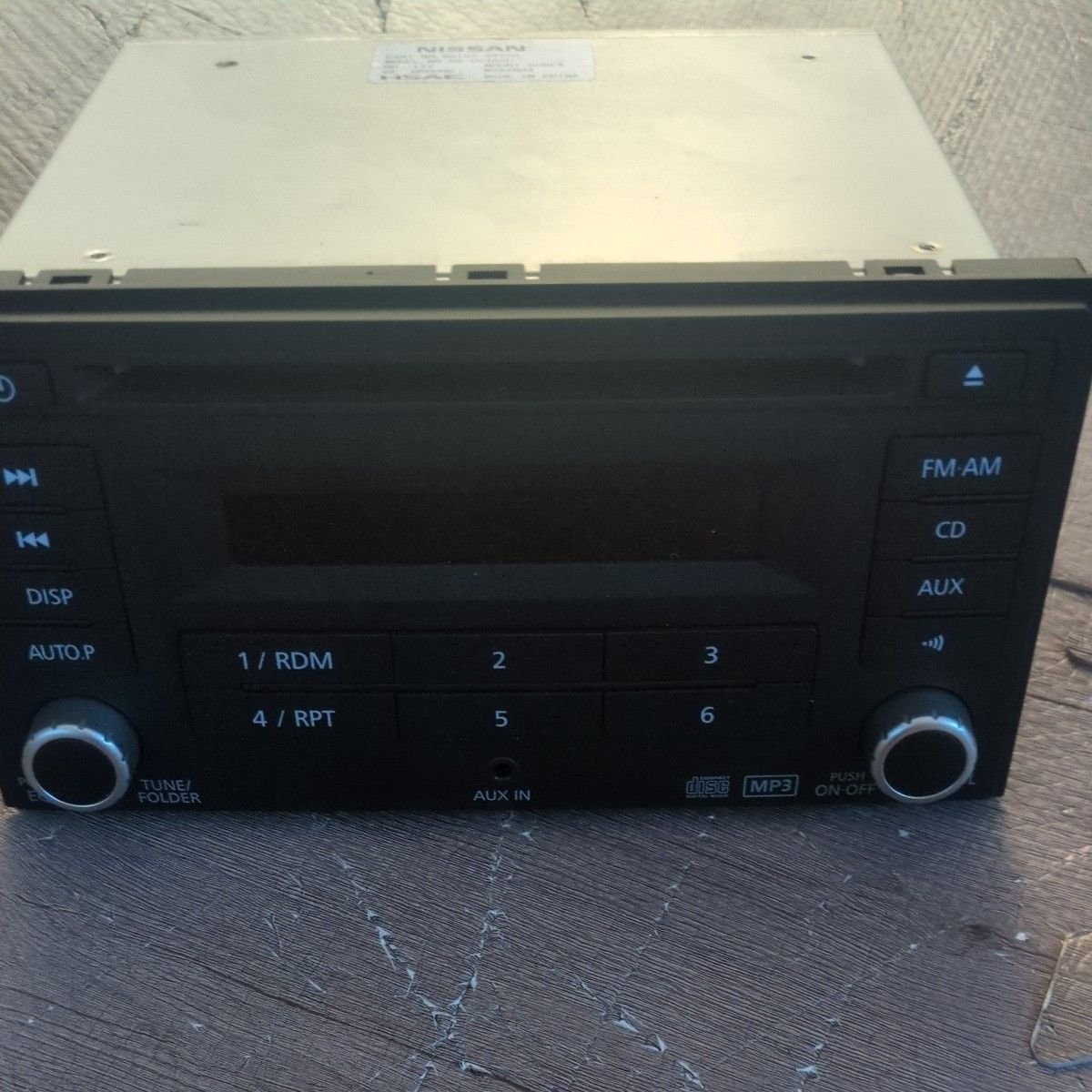 CA200 NISSAN AM/FM CD B8185-89955 593554
