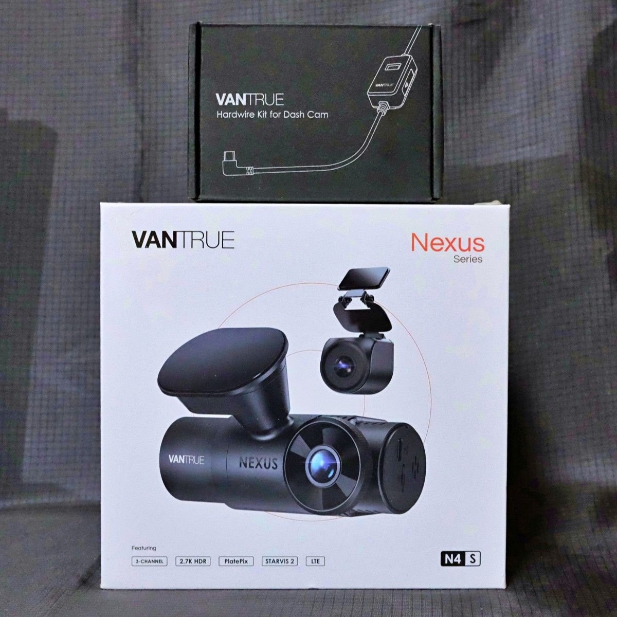 VANTRUE N4S STARVIS2 3 dash camera ＋ VP05 827664