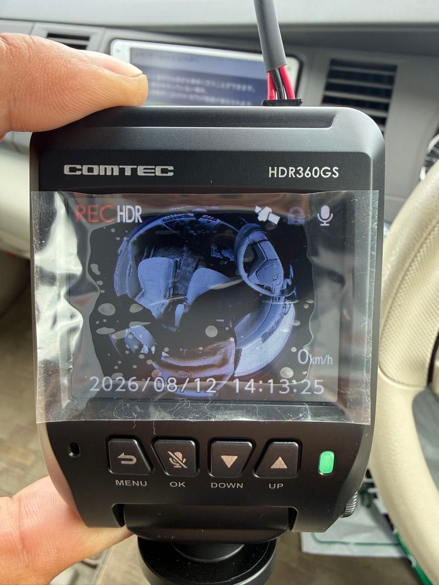 COMTEC HDR360GS dash camera dash camera 32GB SD 731772