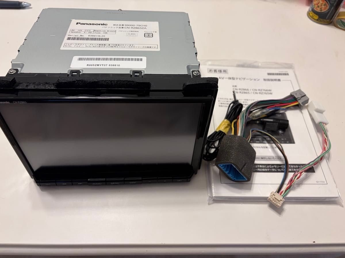 Panasonic car navigation CN-RZ865ZA Suzuki 302824