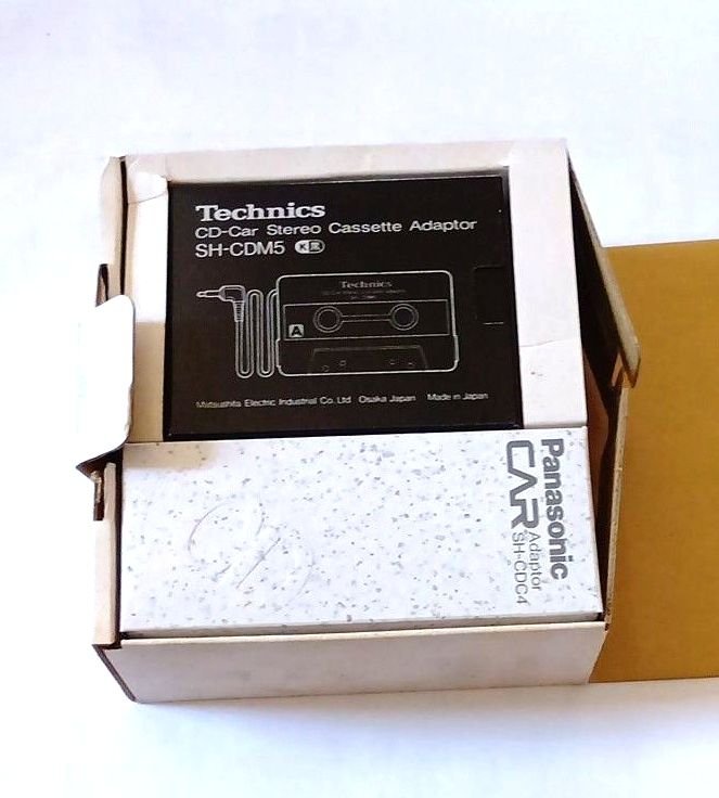 SH-CDM5 CD-Car Stereo Cassette Adaptor＋SH-CDC4 Panasonic 868760