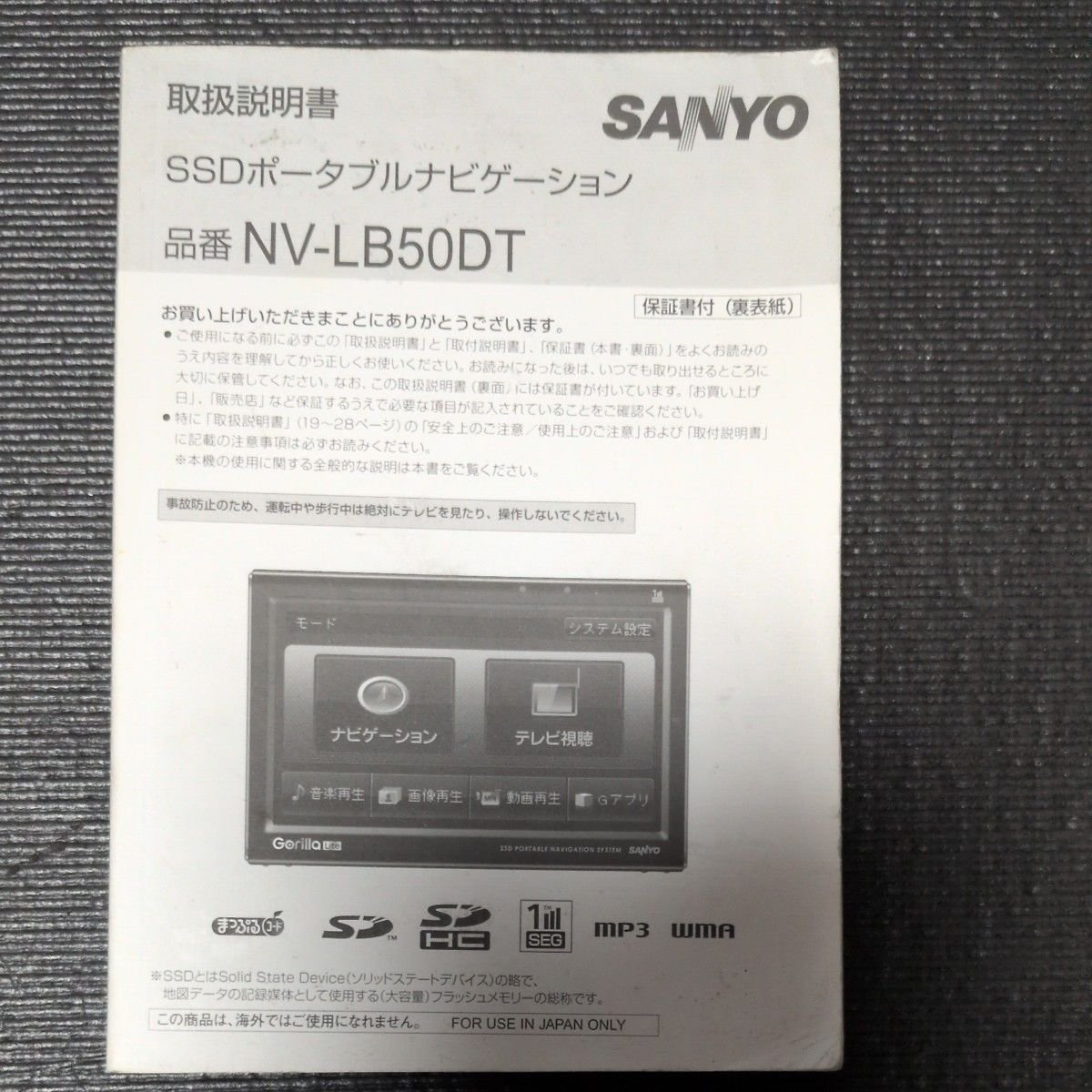 SANYO SSD 966378