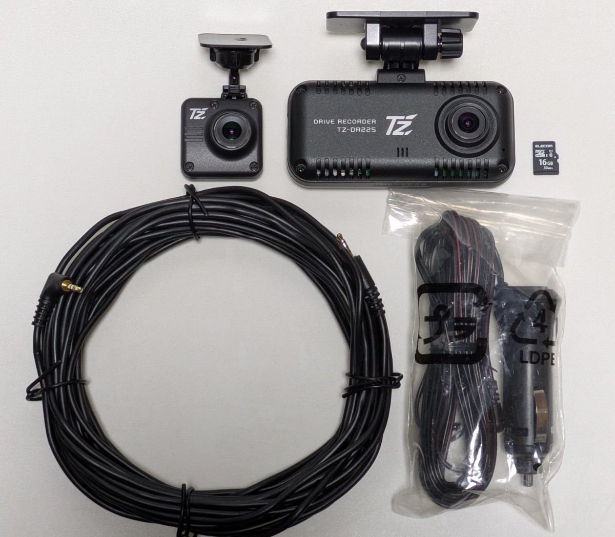 dash camera TZ-DR225 2 SD16G 876972