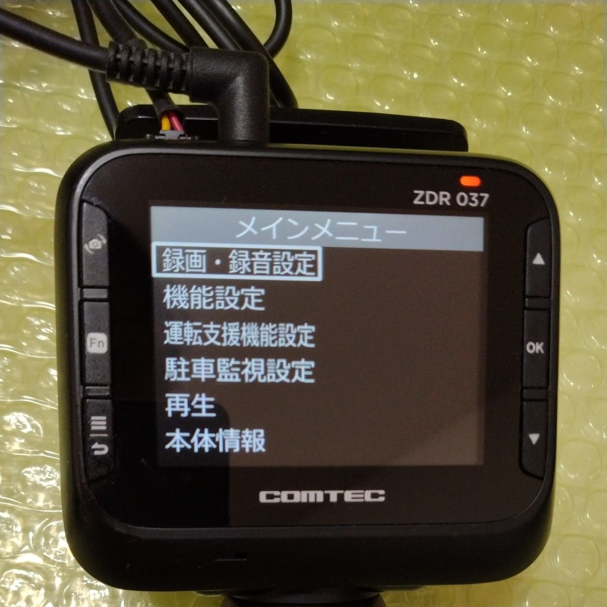 ZDR037 COMTEC dash camera 2 128GB SD 282904