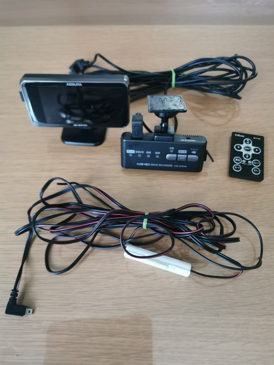 ASSURA radar detector AR-W51GA dash camera CSD-500FHR 2017 357454
