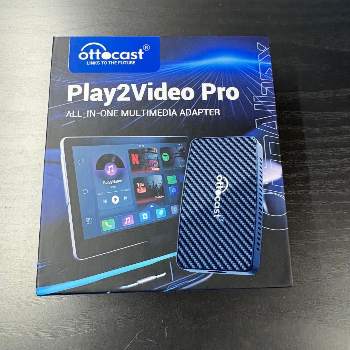 Ottocast Play2Video Pro AI BOX CarPlay YouTube Netflix 561416