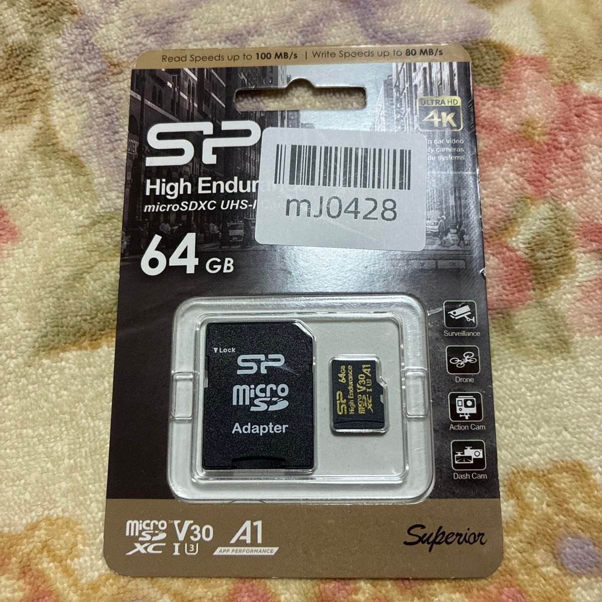 Silicon Power microSDXC 64GB High Endurance V30 A1 648552