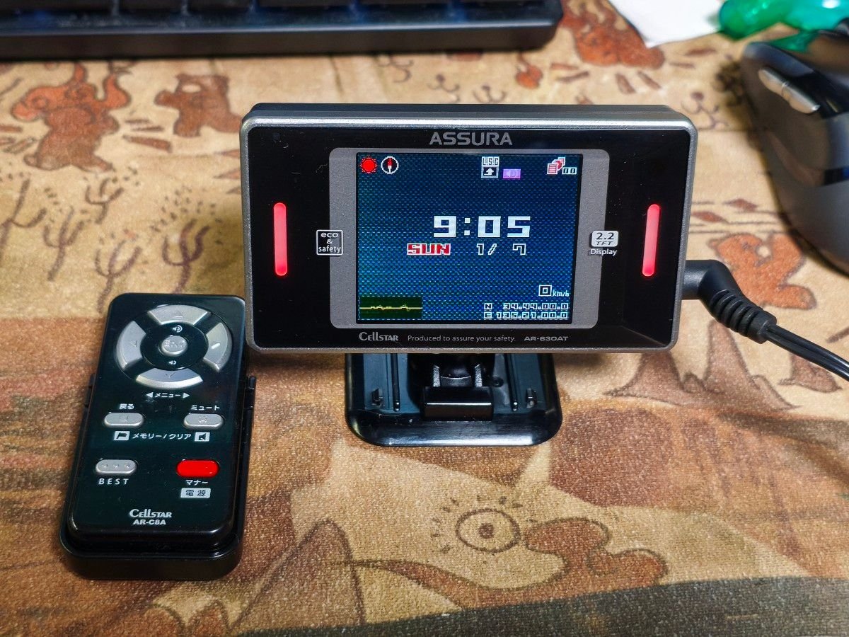 CELLSTAR ASSURA AR-630AT GPS radar detector