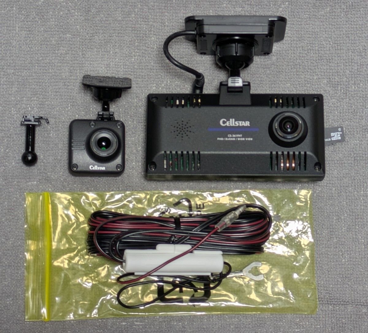 CS-361FHT 3 dash camera SD16G 748354