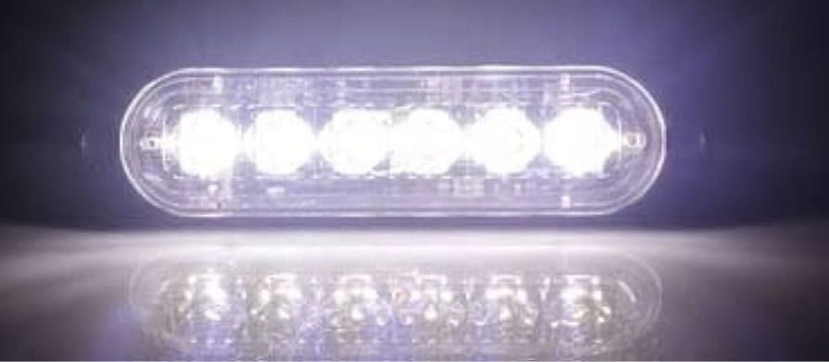LED 6 white 12V 24V