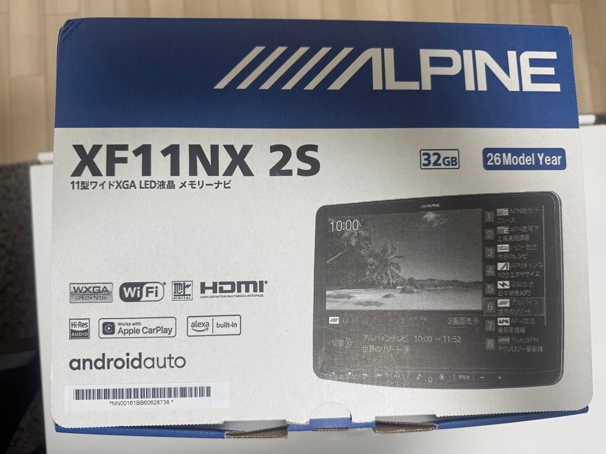 ALPINE XF11NX 2S 11 XGA LED 32GB 26 Model Year 886408
