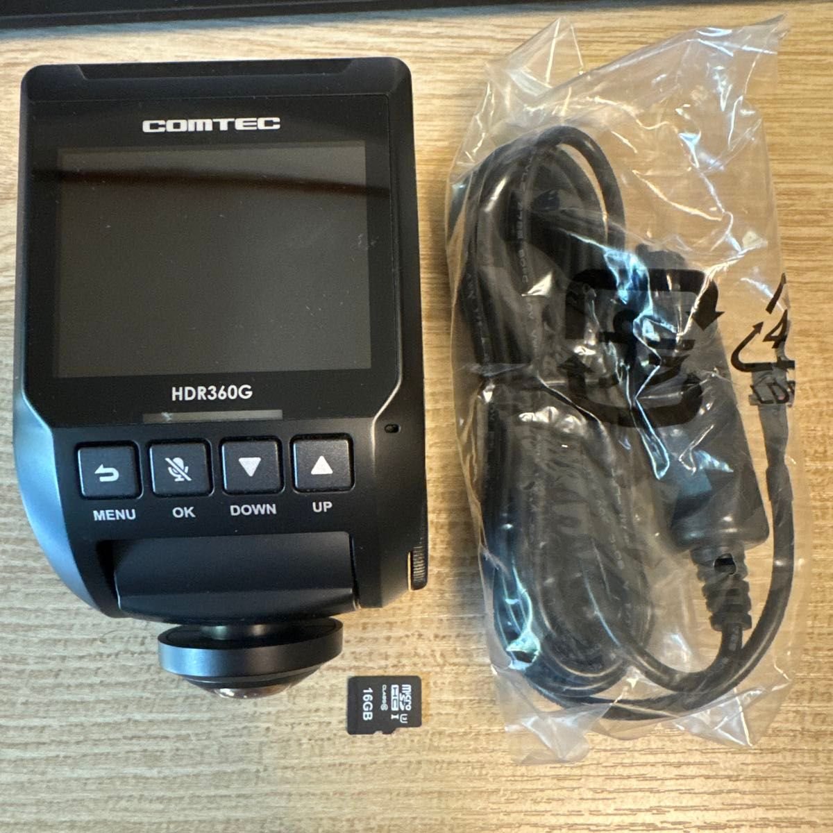 COMTEC dash camera HDR360G 360 16GB microSD 518154