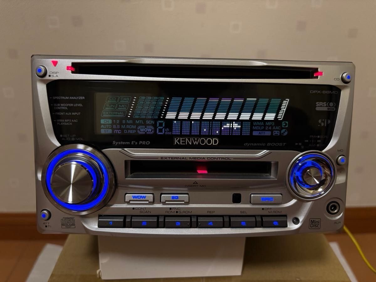 KENWOOD 2DIN CD MD DPX-66MDD 653318