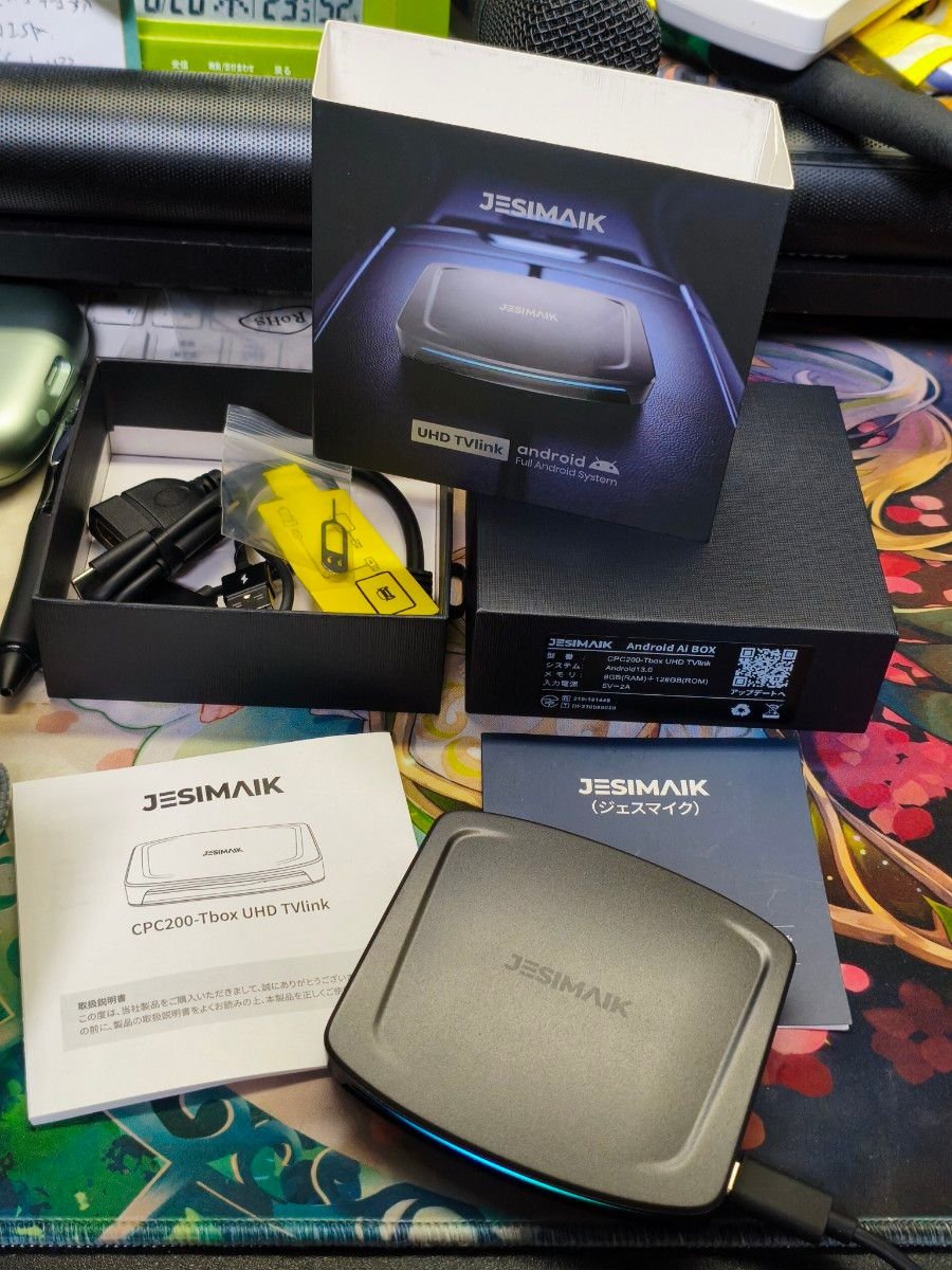 JESIMAIK Android AI BOX CPC200-Tbox UHD TVlink 8GB+128GB 828276