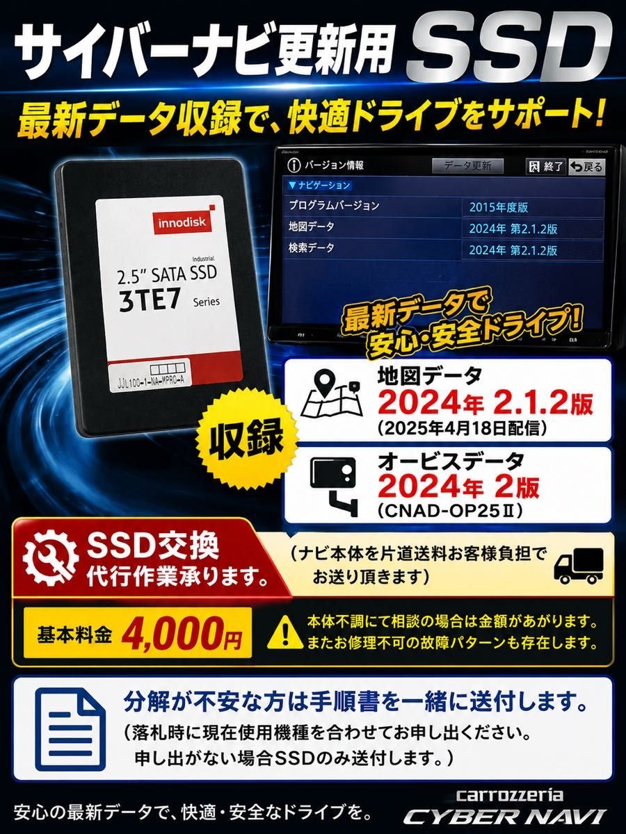 carrozzeria avic-zh vh 0009/0007 2024 2.1.2 SSD 040450