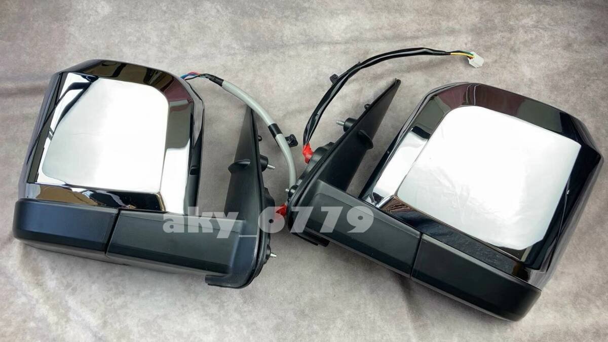 Toyota ～ 200 series Hiace 6 type power folding mirror door mirror left and