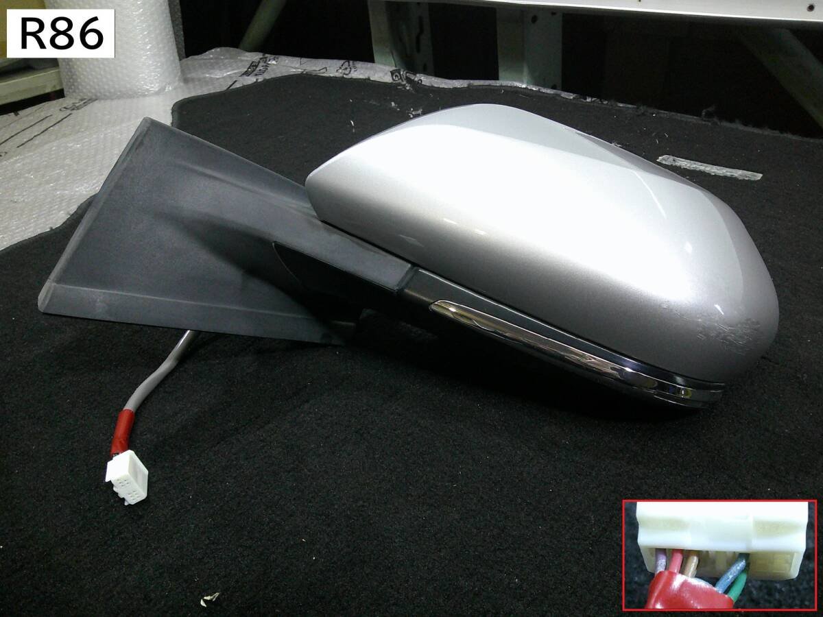 Toyota ZVW50 Prius early model left passenger door mirror ASSY power