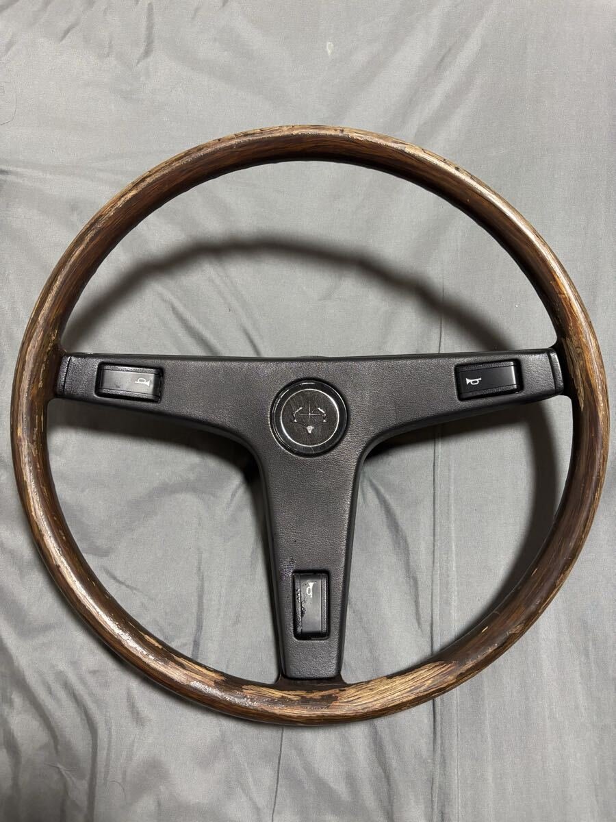 Toyota KP61 Starlet Wood Steering Wheel 1980 SE Classic